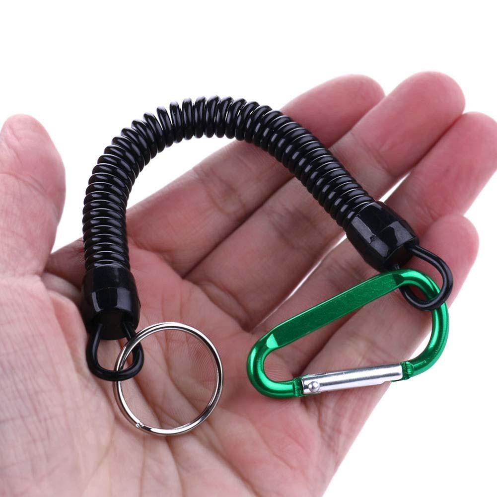 MOJITO Coiled Fishing Lanyards Boating Prevent Rod Drop Lose Ropes Missed Line #8Y