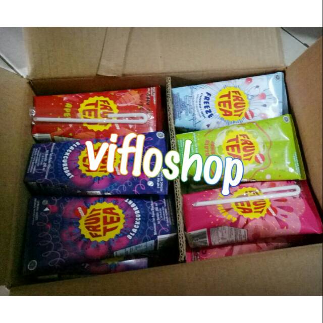 Fruit Tea Pouch 200 ml / Fruitea (isi 24)