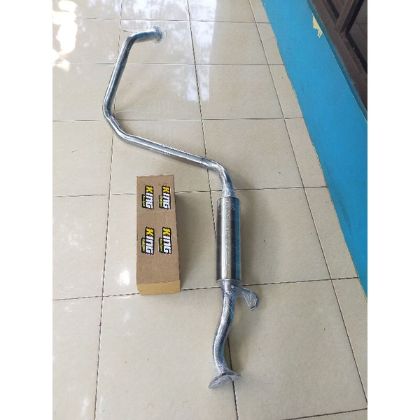 Centerpipe Jazz Brio HRV BRV Mobilio sudah termasuk Resonator Stainless