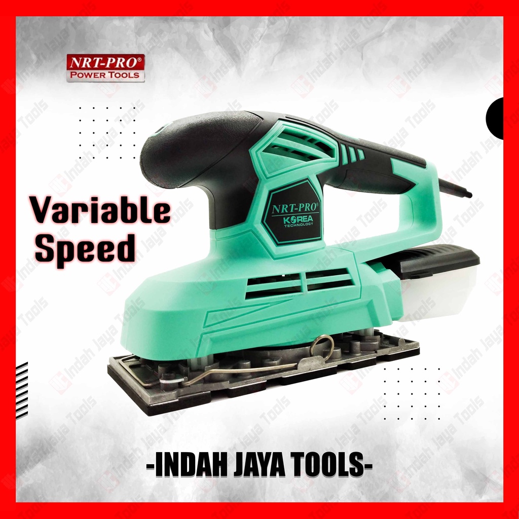 NRT-PRO 941 HD Mesin Amplas Panjang Sander VARIABLE SPEED - Sheet Sander Orbital 941hd