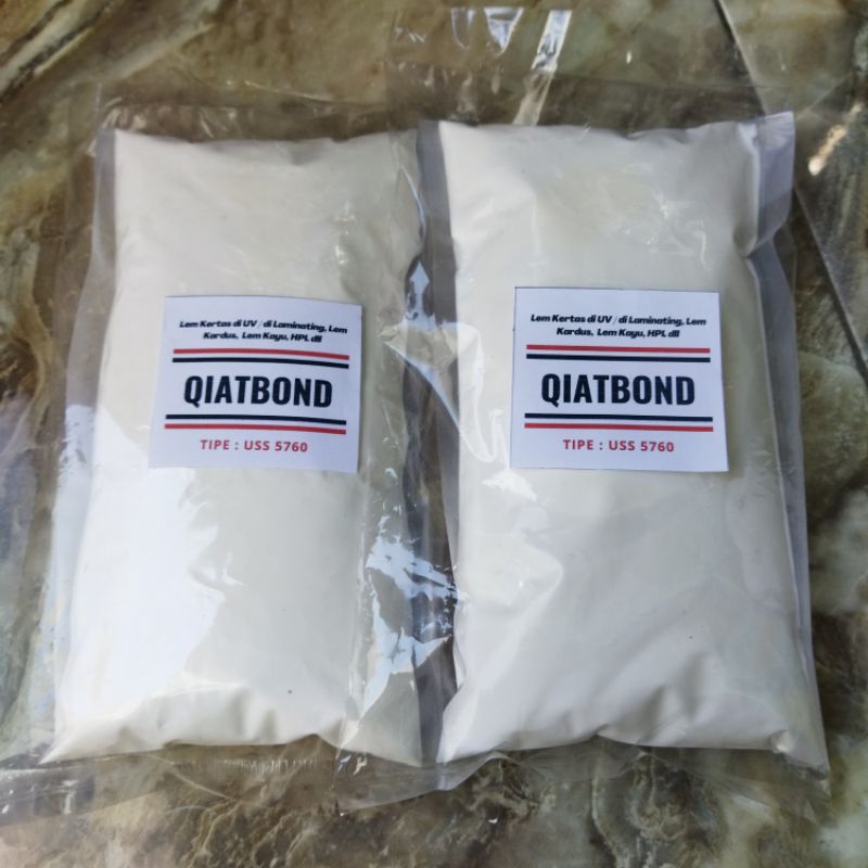 

Lem Shopping Bag dari Kertas yg di UV atau di Laminating lem Kardus KEMASAN NETTO 500 GRAM