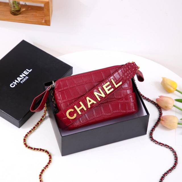 Tas Chanel Gabrielle Croco #904