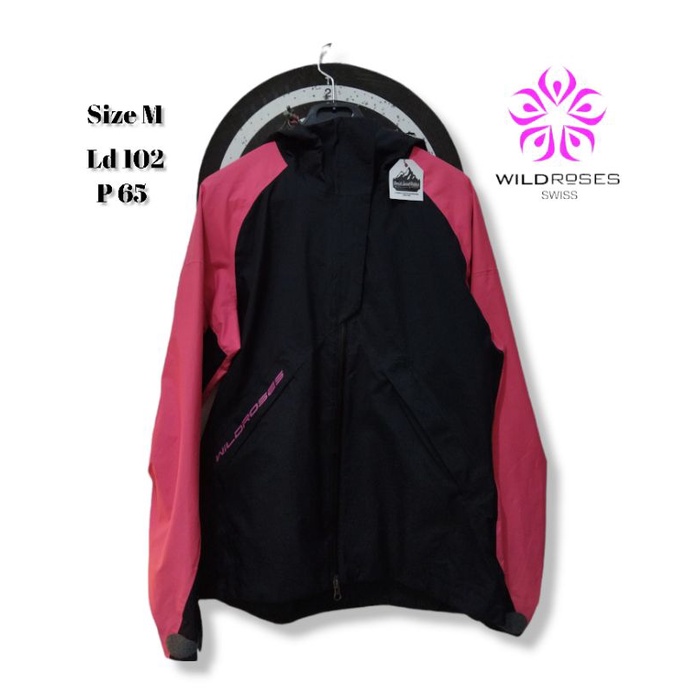 jaket outdoor second wild roses size m
