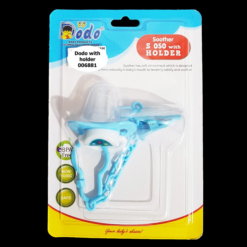 GSM6881 Dodo Soother SO50 With Holder Dodo Baby Dodot Bayi Kompeng Anak dan Pegangan