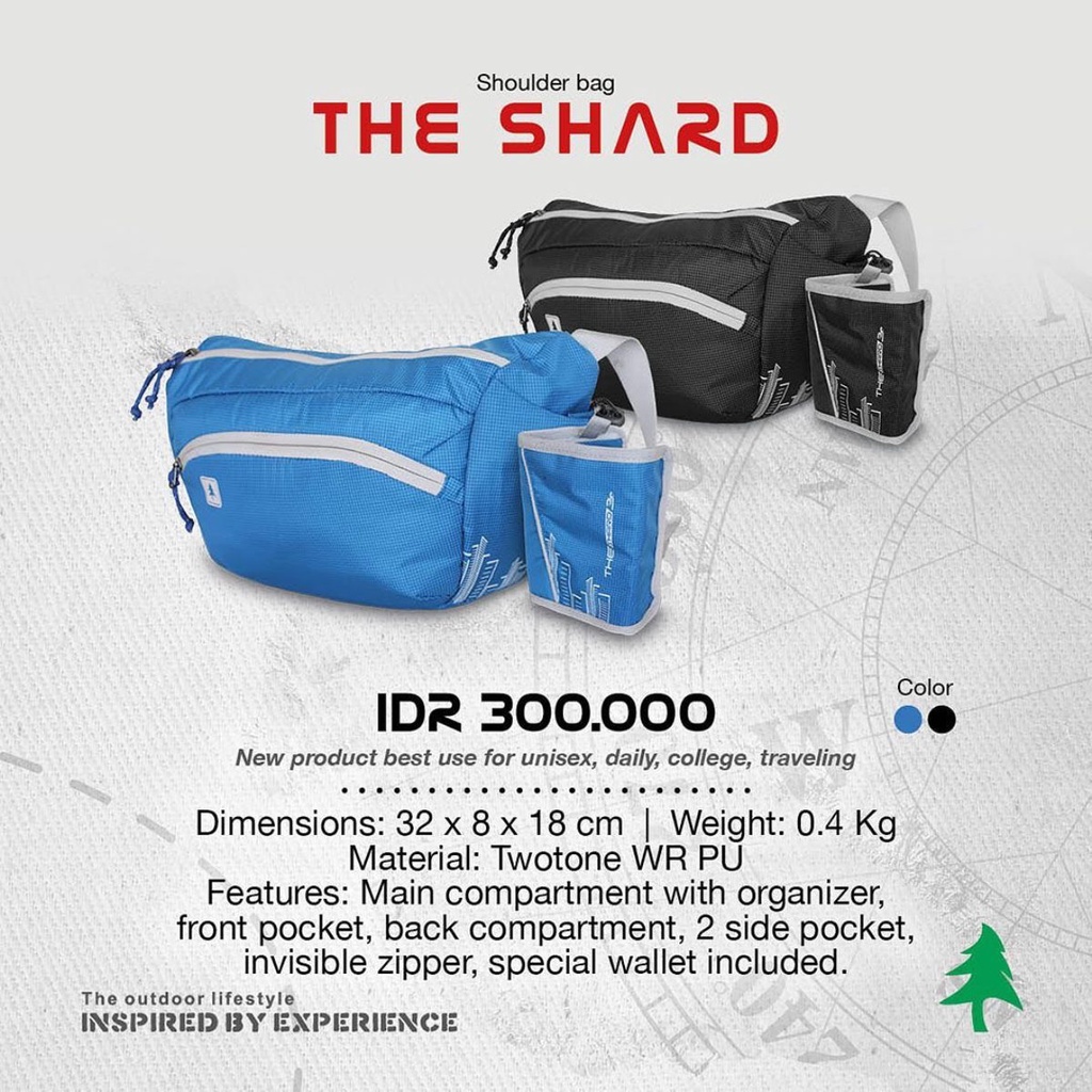 TAS SELEMPANG CONSINA THE SHARD - Tas Selempang BONUS DOMPET