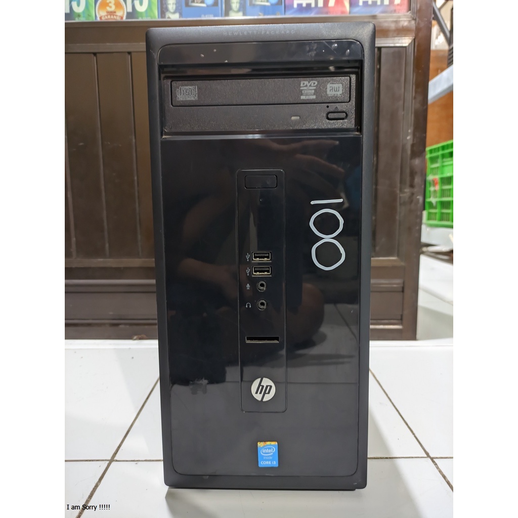 PC Builtup HP Core i3 Ram 8Gb Ssd 120Gb Hdd 500Gb