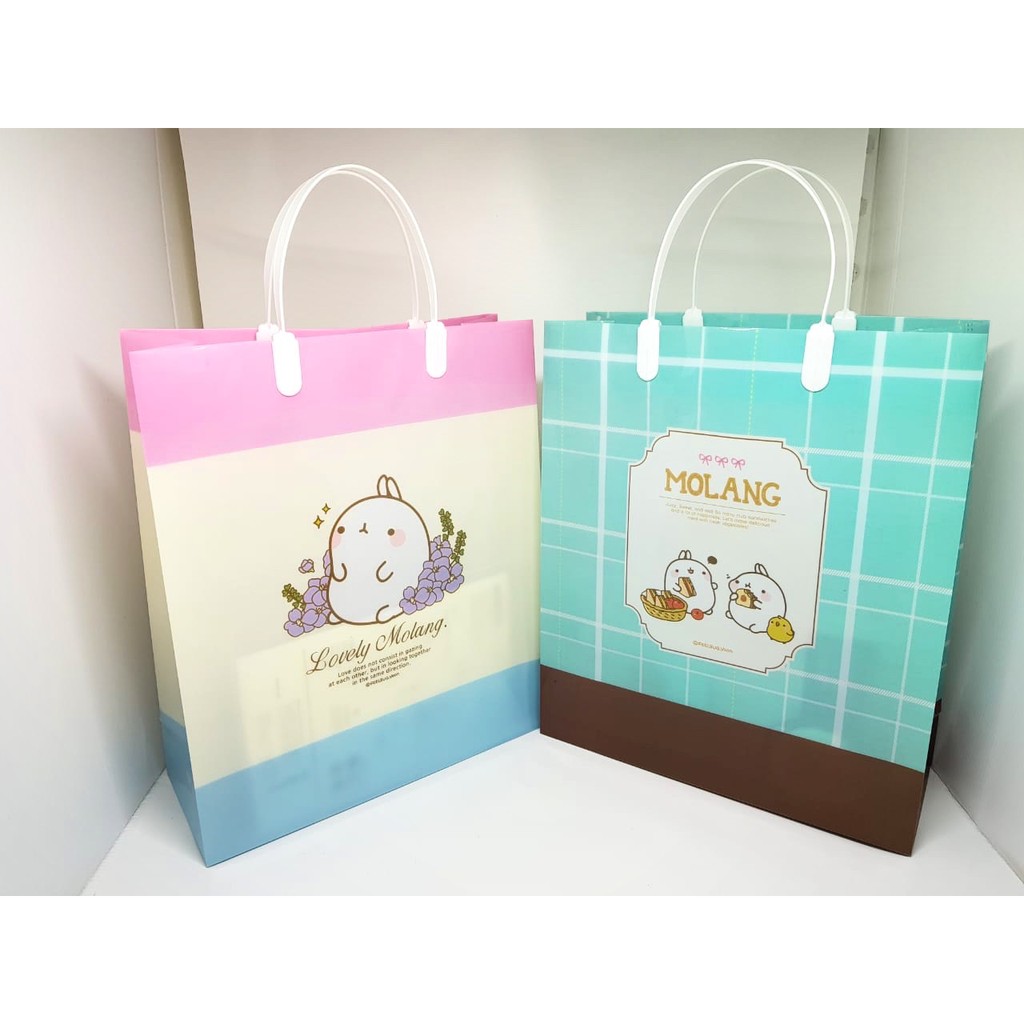 

Molang in Garden Shopping Bag