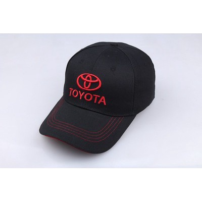 Topi Desain Logo Toyota Bahan Katun Untuk Balap Motor