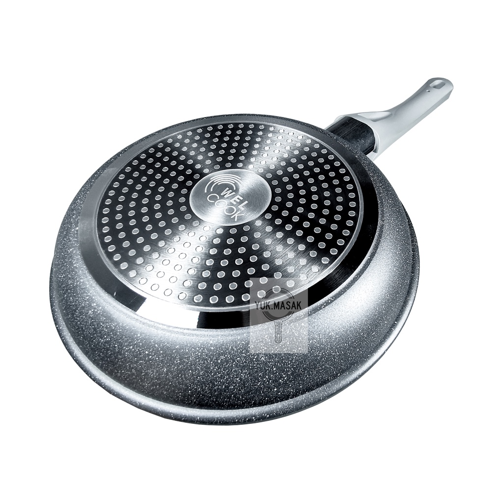 Yuk-Masak - Welcook Granite Fry Pan 24 cm