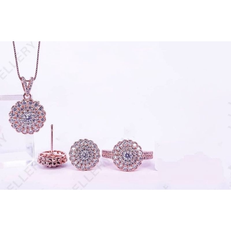 VIER JEWELLERY SET PERHIASAN WANITA MEWAH