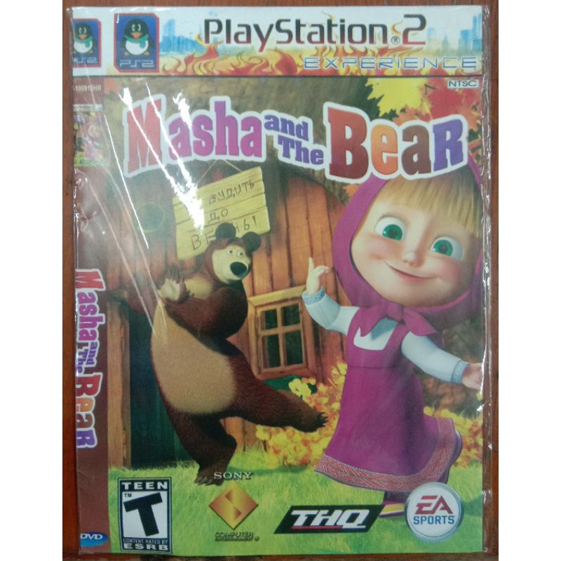 Kaset PS2 Marsha &amp; The Bear (Playstation 2)