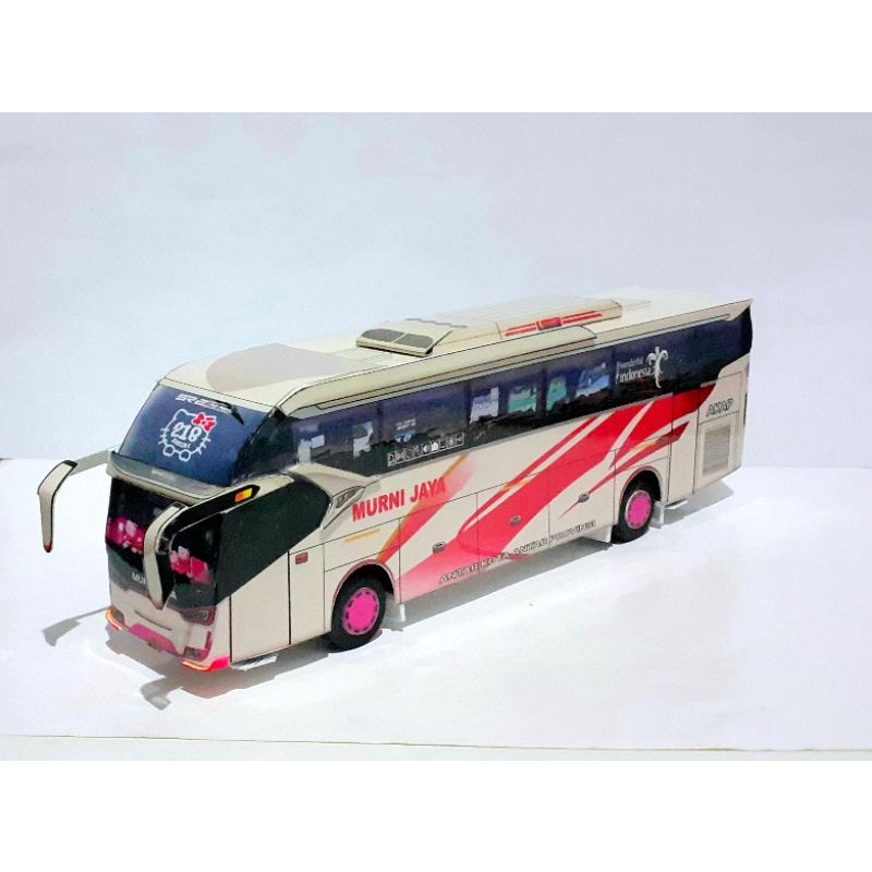 Miniatur Bus Murni Jaya SR2 xhd, JB3+