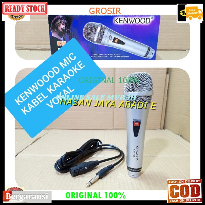 G81 Kenwood Mic kabel Microphone cable GE81 mik karaoke vokal vocal profesional rapat meeting mc audio sound system pengeras suara mikrophone dynamic legendary music G81  suara mantap, yg paling penting tidak perlu teriak kenceng ngomong aja sudah kencang