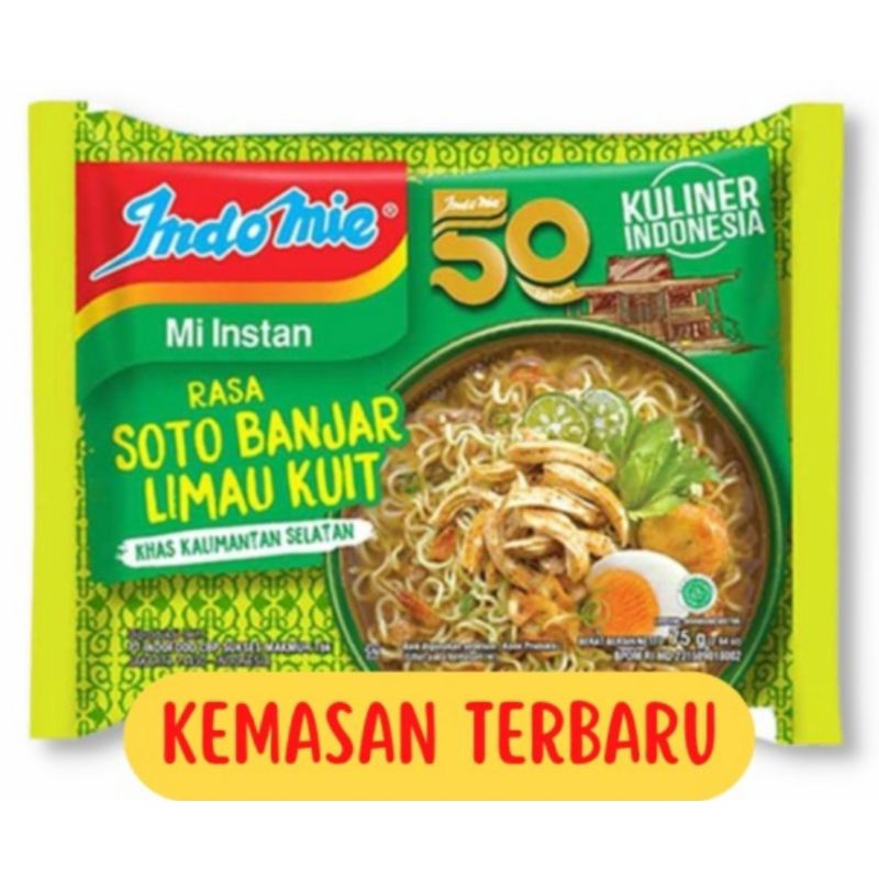 

MIE INSTAN INDOMIE MI KUAH RASA SOTO BANJAR LIMAU KUIT KHAS KALIMANTAN SELATAN 75g mi instan mi terenak mi sehat mi praktis mi bergizi mi terpopuler mi terlaris mi termurah mi terbaik mi promo mi untuk sarapan mi paling dicari mi aman untuk anak-anak