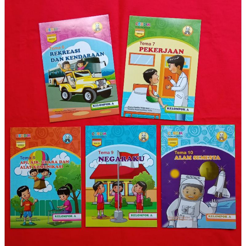 MAJALAH TK PAUD. PAKET MAJALAH CERDIK KELOMPOK A SEMESTER 2