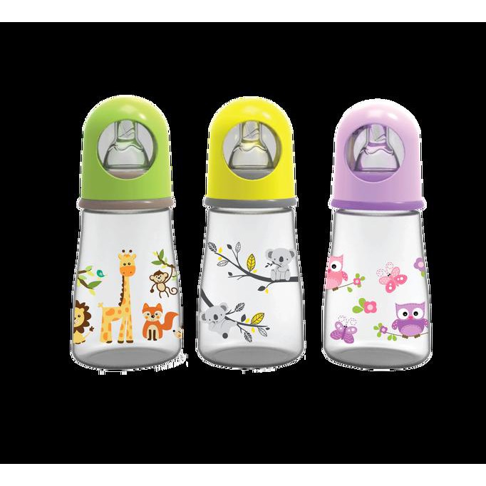 Pb463495- Babysafe Feeding Bottle 125Ml Botol Susu Bayi Baby Safe - Hijau Muda W47F59F