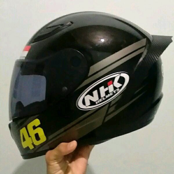 Jual spoiler helm fullface ory yamaha dan honda pnp helm kbc VK atau EURO Murah