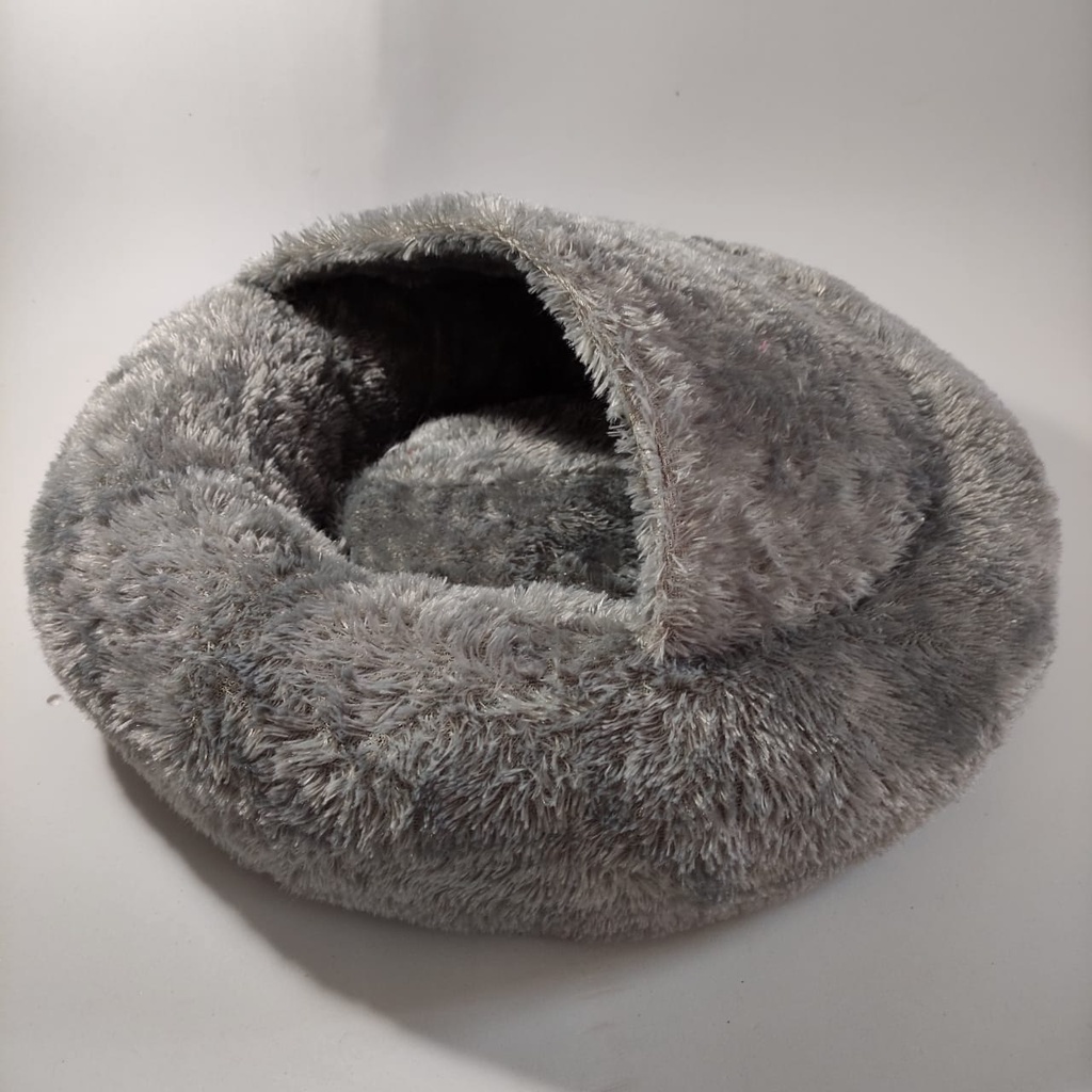 Tempat Tidur Kucing Murah Dan Premium/Kasur Kucing Bulu Halus Dan Hangat/Tempat Kucing/Bantal Kucing/Cat Bed/Perlengkapan Kucing Dan Hewan/Kasur Kucing/Ranjang Kucing/Kandang kucing-Abu-Abu