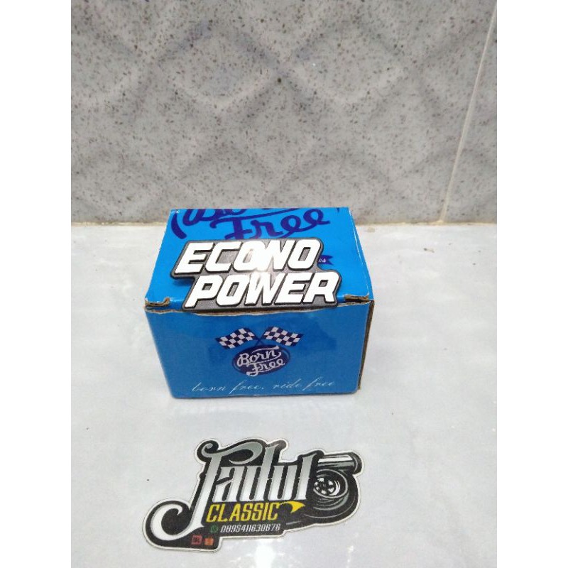 emblem sayap tebeng dek legshield Honda Astrea prima econo power