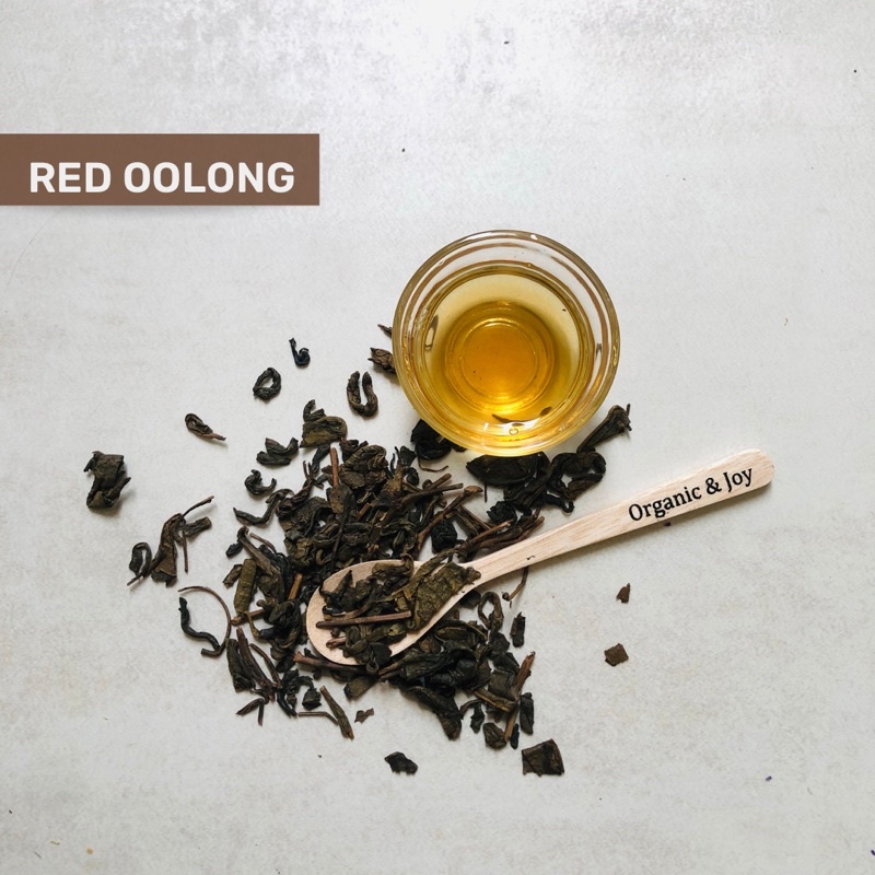 Organic&amp;Joy• Red Oolong Tea/ Teh oolong merah (semi fermented,premium oolong, teh oolong, chinese oolong)