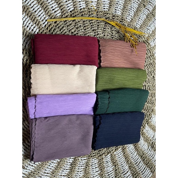 Pashmina plisket PADI/pashmina ZAFRON/pashmina ZIGZAG