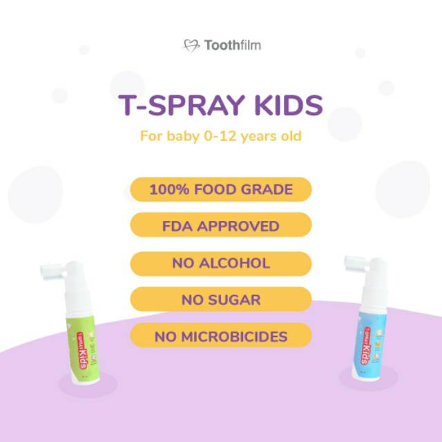 Toothfilm T-Spray Kids Mouth Spray TSPRAY