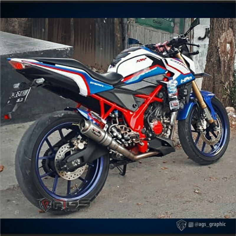 Decal stiker cb150r Livery BMW hp4