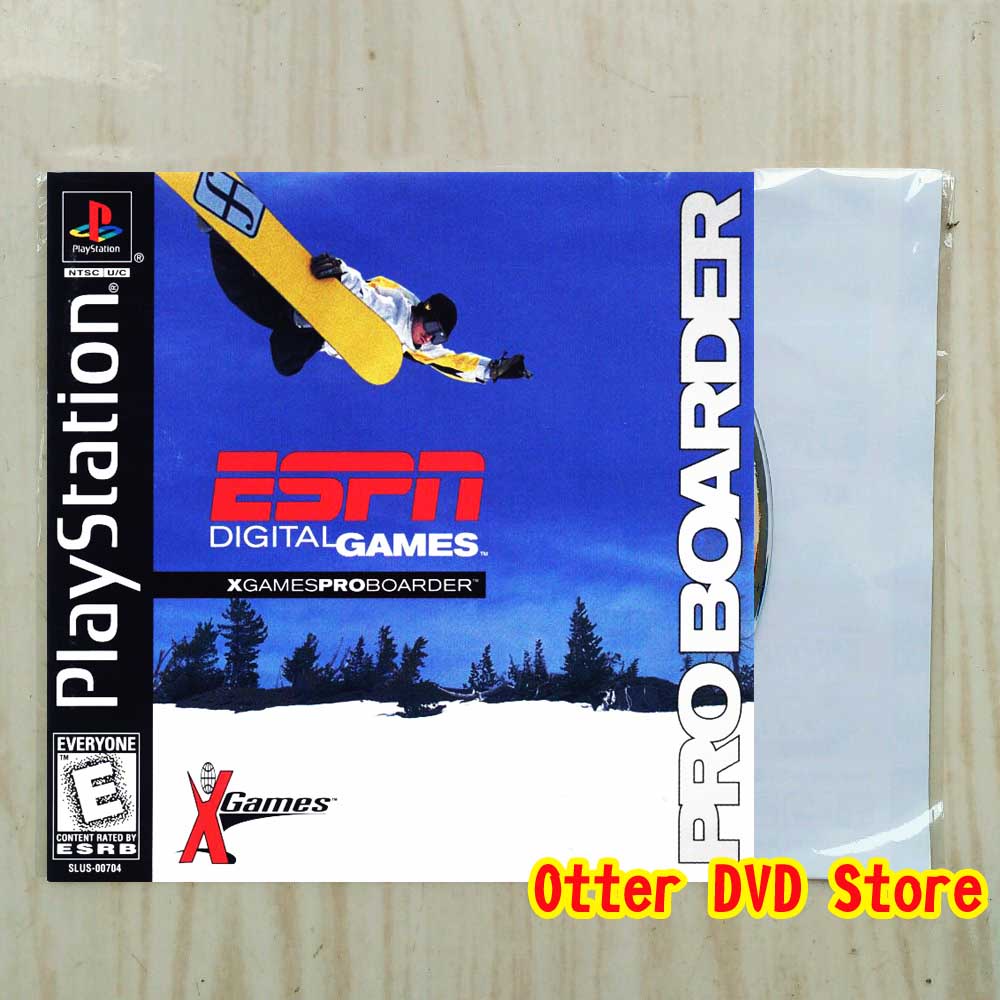 Kaset CD Game Ps1 Ps 1 ESPN X-Games Pro Boarder