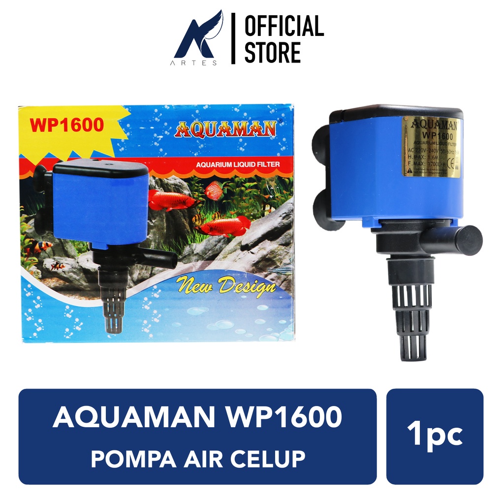 AQUAMAN WP1600 Pompa Air Celup-Power Head-Heads-Powerhead-Powerheads-PH-Water Pump Aquarium-Aquascap