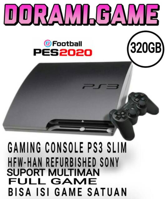 Ps3 slim Refurbish sony seri 3000 versi 4.86