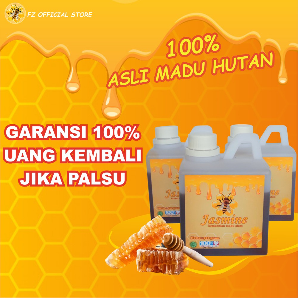 

Madu Hutan Murni Asli Multiflora Jasmine Original 500 Gr