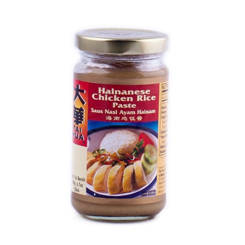 

HAINANESE CHICKEN RICE PASTE 190GR TAI HUA - SAUS NASI AYAM HAINAM