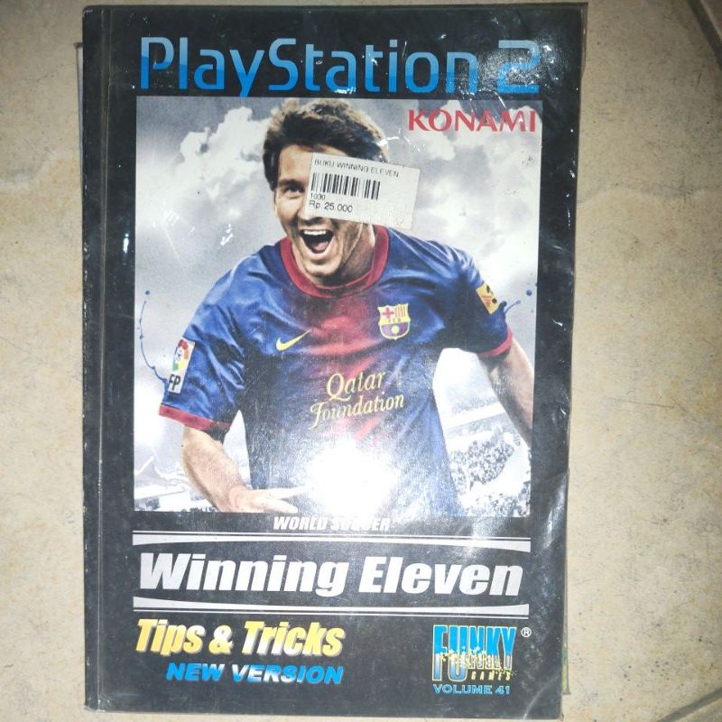 Buku petunjuk permainan Tips & Tricks Winning Eleven Konami Playstation 2