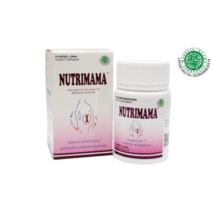 Ibu Hamil - Nutrimama 1 Vitamin Ibu Hamil +Anti Mual Muntah