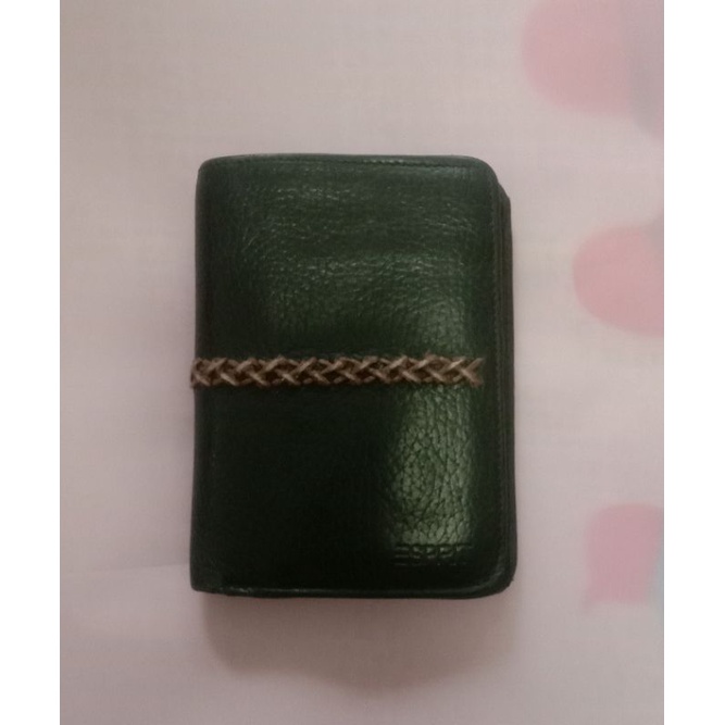 Preloved dompet kulit Esprit