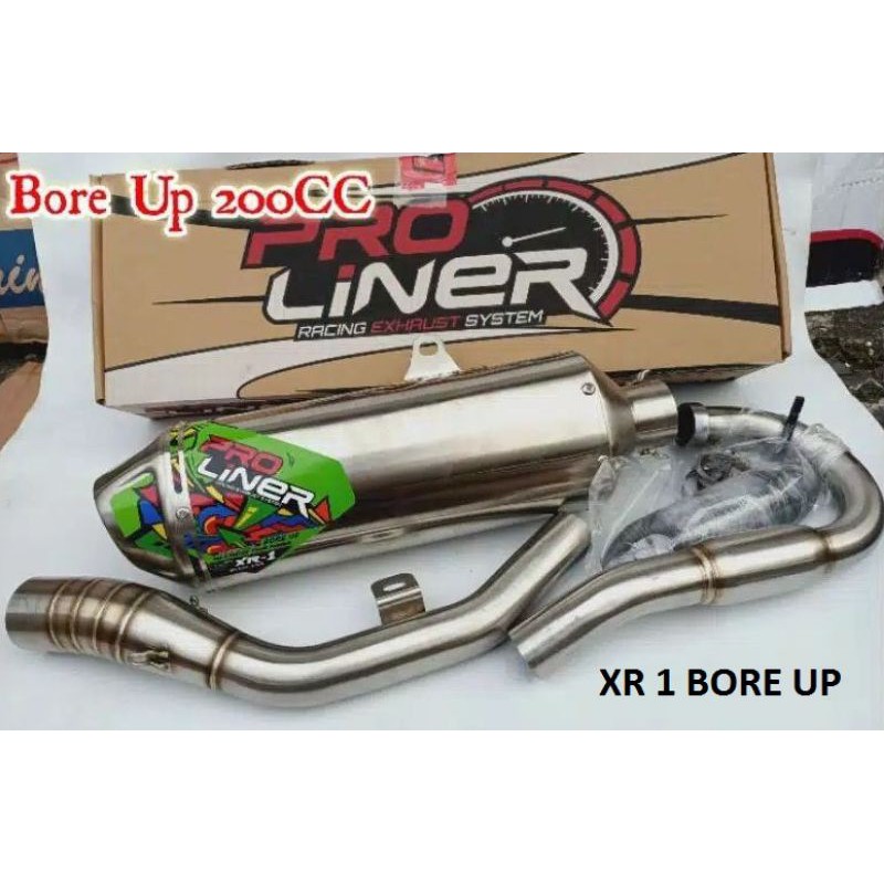 Proliner Knalpot XR1 Bore Up Crf 150 /Wr155R /KLX150