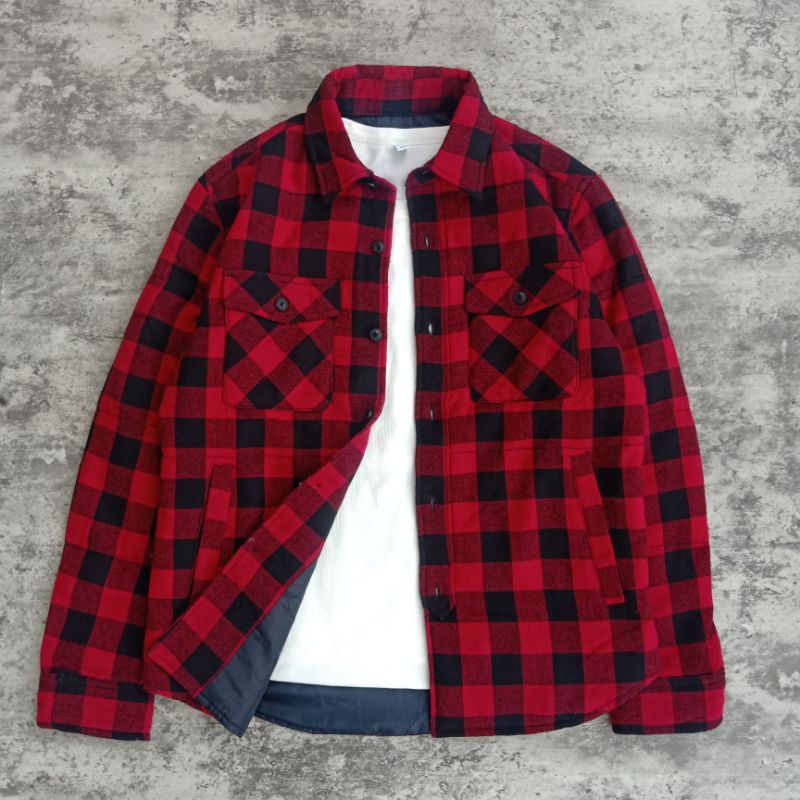 Global Work 4 Pocket Plaid Flannel