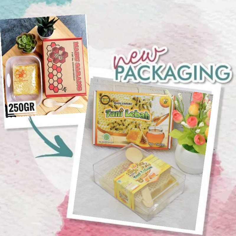 

Promo Sarang madu premium melifera 250gr