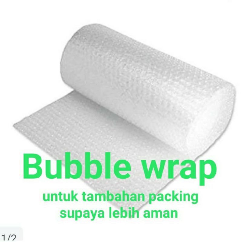 

BUBBLE WRAP PER 1 METER / PLASTIK GELEBUNG UNTUK PELINDUNG PAKET