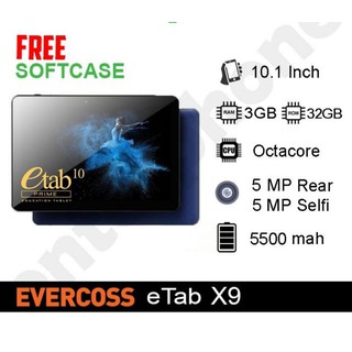 Tablet Evercoss eTab 10 Prime X9 3/32 Garansi Resmi