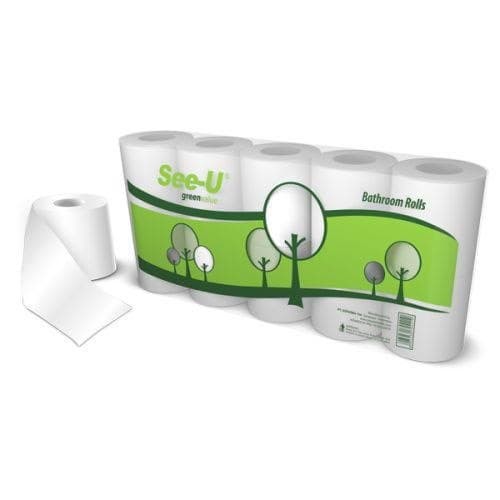 Tissue Gulung See-U Bathroom 1 Pack isi 10Roll / tissue wc / kamar mandi