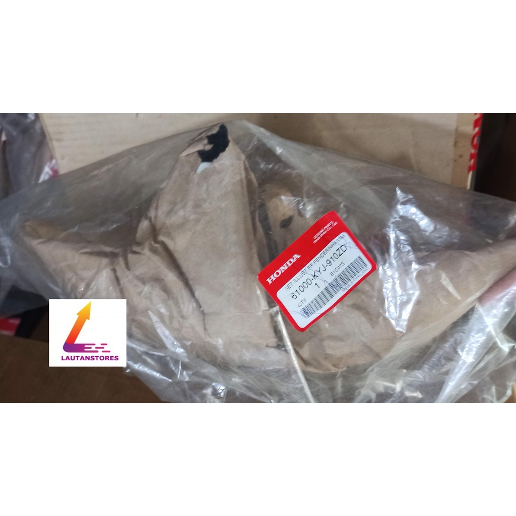 61000-KYJ-910ZD Spakbor Slebor Depan CBR250R CBR 250 R ABS Hitam