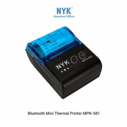 Printer thermal nyk bluetooth wired usb 58mm for receipt cashier tol ticket parking mpn-581 mpn581