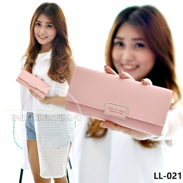 Dompet wanita Import LL-021 Dompet import / Long Wallet Dompet Panjang Dompet Lipat dompet koin