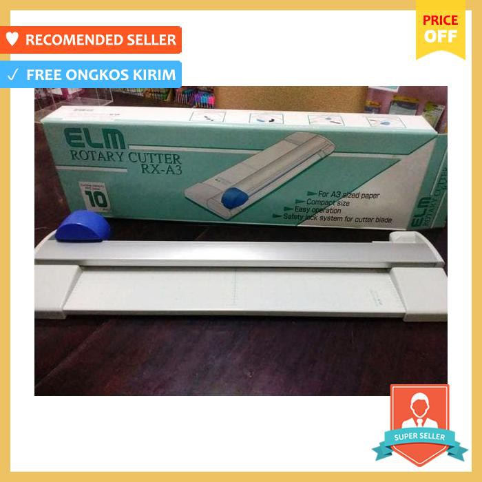 

Cutter - Paper Rotary Trimmer Elm Rx A3 - Alat Pemotong Kertas
