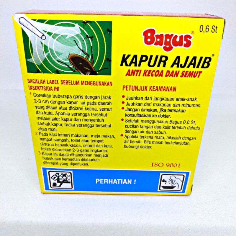 GPA Kapur Ajaib Anti Kecoa dan Semut Produk Original Bagus grosir 12kapur