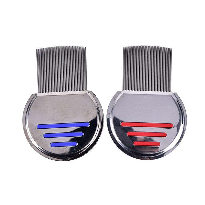 【COD】FLID Sisir Stainless Steel Penghilang Telur Kutu Rambut