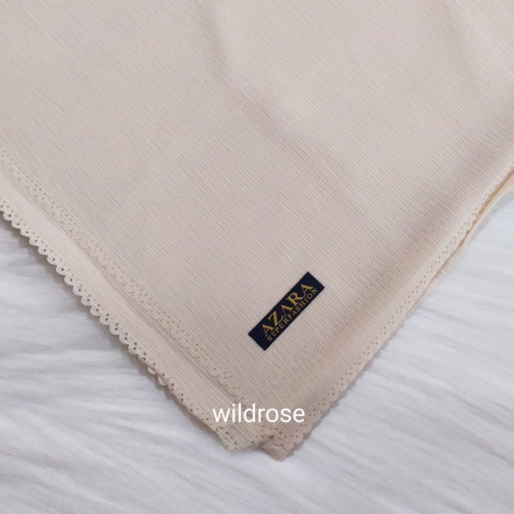 Bisa COD Segiempat Cornskin Azara lasercut / corn skin square / jilbab segiempat cornskin-Wildrose