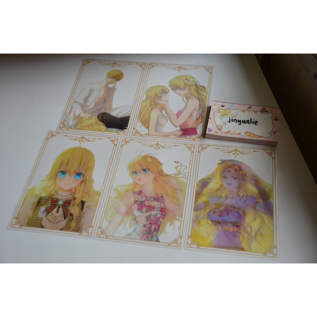 Baca deskripsi, preorder max 15 hari | Limited Clear Card Who Made Me A Princess / Suddenly, I Becam