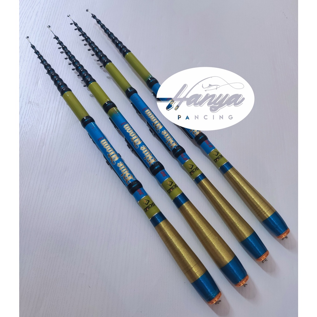 JORAN TEGEK KOLONG DAIDO BLUE MOON 240 270 300 360 CARBON KAKU RUAS PENDEK 30 CM